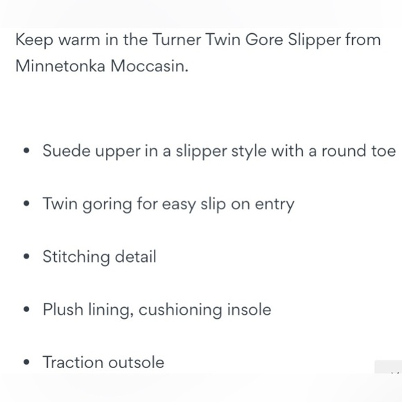 Minnetonka turner twin gore slippers men’s size 12 - Picture 2 of 8